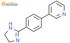 3-(4-(4,5-二氢-1H-咪唑-2-基)苯基)吡啶结构式图片|1448805-70-6结构式图片