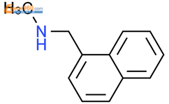 N-甲基-1-萘甲胺结构式图片|14489-75-9结构式图片
