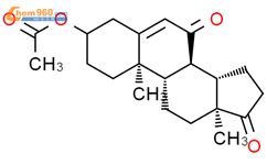 7-酮基去氢表雄酮醋酸酯结构式图片|1449-61-2结构式图片