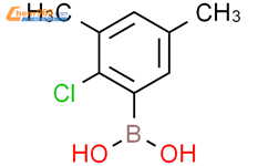 (2-Chloro-3,5-dimethylphenyl)boronic acid结构式图片|1451391-50-6结构式图片