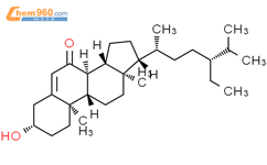 3β-羟基多孔甾-5-烯-7-酮结构式图片|145163-97-9结构式图片