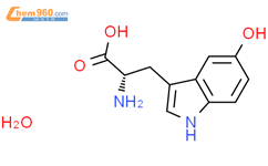 L-5-羟基色氨酸二水合物结构式图片|145224-90-4结构式图片