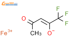 三氟乙酰丙酮铁结构式图片|14526-22-8结构式图片