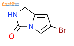 6-溴-1,2-二氢-3H-吡咯并[1,2-c]咪唑-3-酮结构式图片|1453801-53-0结构式图片