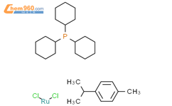 对异丙苯基三环己基磷二氯化钌结构式图片|145381-23-3结构式图片