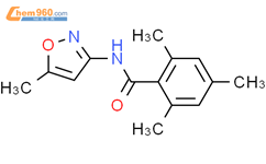 Benzamide,2,4,6-trimethyl-N-(5-methyl-3-isoxazolyl)-结构式图片|145441-05-0结构式图片