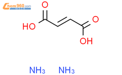 2-Butenedioic acid(2E)-, ammonium salt (1:2)结构式图片|14548-85-7结构式图片