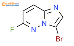 3-bromo-6-fluoroimidazo[1,2-b]pyridazine结构式图片|1454814-05-1结构式图片