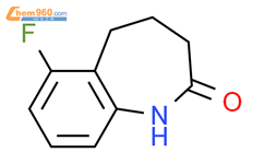 6-氟-4,5-二氢-1H-苯并[b]氮杂革-2(3h)-酮结构式图片|145485-58-1结构式图片