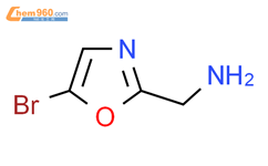 C-(5-Bromo-oxazol-2-yl)-methylamine结构式图片|1454907-18-6结构式图片