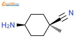 cis-4-amino-1-methyl-cyclohexanecarbonitrile结构式图片|1455037-09-8结构式图片