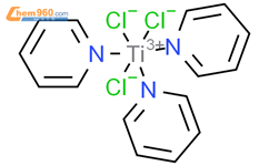 Titanium, trichlorotris(pyridine)-结构式图片|14553-63-0结构式图片