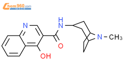 3-Quinolinecarboxamide,4-hydroxy-N-[(3-endo)-8-methyl-8-azabicyclo[3.2.1]oct-3-yl]-结构式图片|145970-12-3结构式图片