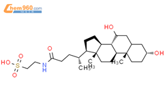 牛磺熊去氧胆酸结构式图片|14605-22-2结构式图片