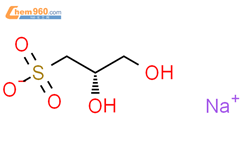 (S)-2,​3-​二羟基-​1-​丙磺酸一钠盐结构式图片|146340-12-7结构式图片