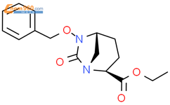 乙基(2S,5R)-6-(苄氧基)-7-氧基-1,6-二氮杂双环[3.2.1]辛烷-2-羧酸酯结构式图片|1463501-42-9结构式图片