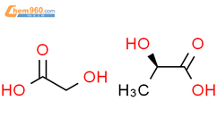 Propanoic acid, 2-hydroxy-, (2R)-, polymer with 2-hydroxyacetic acid结构式图片|146447-66-7结构式图片