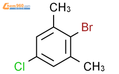 2-溴-5-氯-1,3-二甲基苯结构式图片|14659-58-6结构式图片