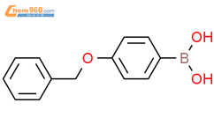 4-苯甲氧基苯硼酸结构式图片|146631-00-7结构式图片