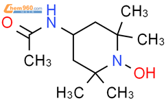 4-乙酰氨-2,2,6,6-四甲基哌啶-1-氧结构式图片|14691-89-5结构式图片