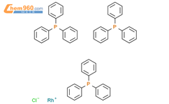 三苯基膦氯化铑结构式图片|14694-95-2结构式图片