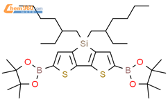 4H-硅氧烷[3，2-b:4，5-b']二噻吩，4，4-双（2-乙基己基）-2，6-双（4，4，5，5-四甲基-1，3，2-二氧杂环戊烷-2 ...