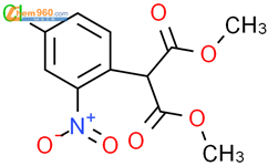 2-(4-氯-2-硝基苯基)基丙二酸二甲酯结构式图片|147124-32-1结构式图片