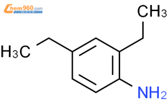 2,4-二乙基苯胺结构式图片|14719-47-2结构式图片