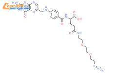 Folate-PEG2-Azide结构式图片|1471990-06-3结构式图片