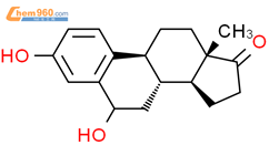 6Alpha-羟基雌酚酮结构式图片|1476-78-4结构式图片