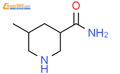 5-甲基哌啶-3-甲酰胺结构式图片|1478706-59-0结构式图片