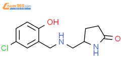 5-(((5-氯-2-羟基苄基)氨基)甲基)吡咯烷-2-酮结构式图片|1479774-42-9结构式图片