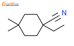 Cyclohexanecarbonitrile, 1-ethyl-4,4-dimethyl-结构式图片|1479967-95-7结构式图片