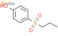 4-(Propane-1-sulfonyl)phenol结构式图片|148038-16-8结构式图片