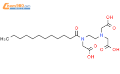 月桂酰乙二胺三乙酸结构式图片|148124-42-9结构式图片