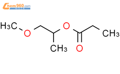 丙二醇甲醚丙酸酯结构式图片|148462-57-1结构式图片