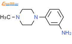 3-(4-甲基哌嗪-1-基)苯胺结构式图片|148546-99-0结构式图片