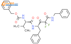 Benzyl N-[(2S)-1-[[(2S)-5-(benzylamino)-4,4-difluoro-3,5-dioxo-1 ...