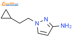 1H-Pyrazol-3-amine, 1-(2-cyclopropylethyl)-结构式图片|1490314-78-7结构式图片