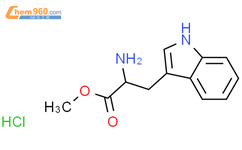 D-色氨酸甲酯盐酸盐结构式图片|14907-27-8结构式图片