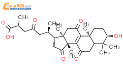 灵芝酸AM1结构式图片|149507-55-1结构式图片