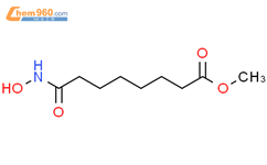 Octanoic acid, 8-(hydroxyamino)-8-oxo-, methyl ester结构式图片|149647-87-0结构式图片