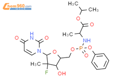 Sofosbuvir impurity C结构式图片|1496552-28-3结构式图片