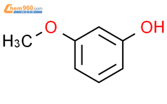 3-甲氧基苯酚结构式图片|150-19-6结构式图片