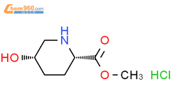 (2S,5S)-5-羟基哌啶-2-羧酸甲酯 盐酸盐结构式图片|1501980-31-9结构式图片