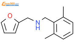 N-[(2,6-二甲基苯基)甲基]-2-呋喃甲胺结构式图片|1503683-33-7结构式图片