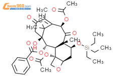 7-三乙基硅烷基-13-氧代浆果赤霉素III结构式图片|150665-56-8结构式图片