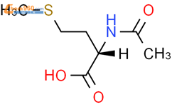 N-乙酰-D-蛋氨酸结构式图片|1509-92-8结构式图片