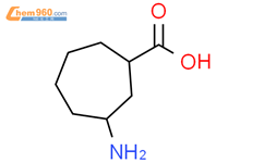 3-Amino-cycloheptanecarboxylic acid结构式图片|1509761-50-5结构式图片