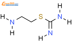 β-氨基乙基异硫脲结构式图片|151-16-6结构式图片